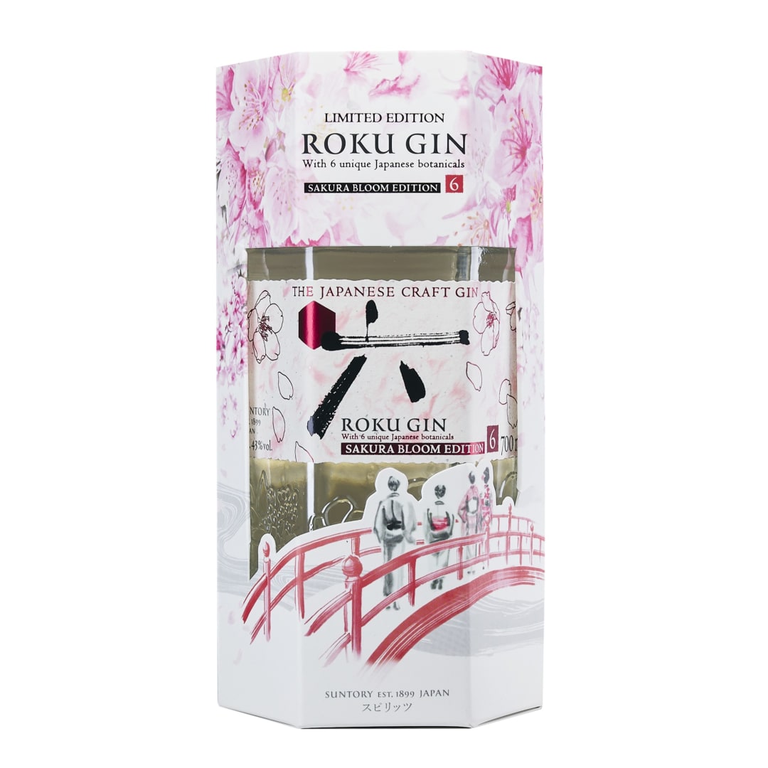 Roku Sakura Bloom Limited Edition Japanese Craft Gin 70cl