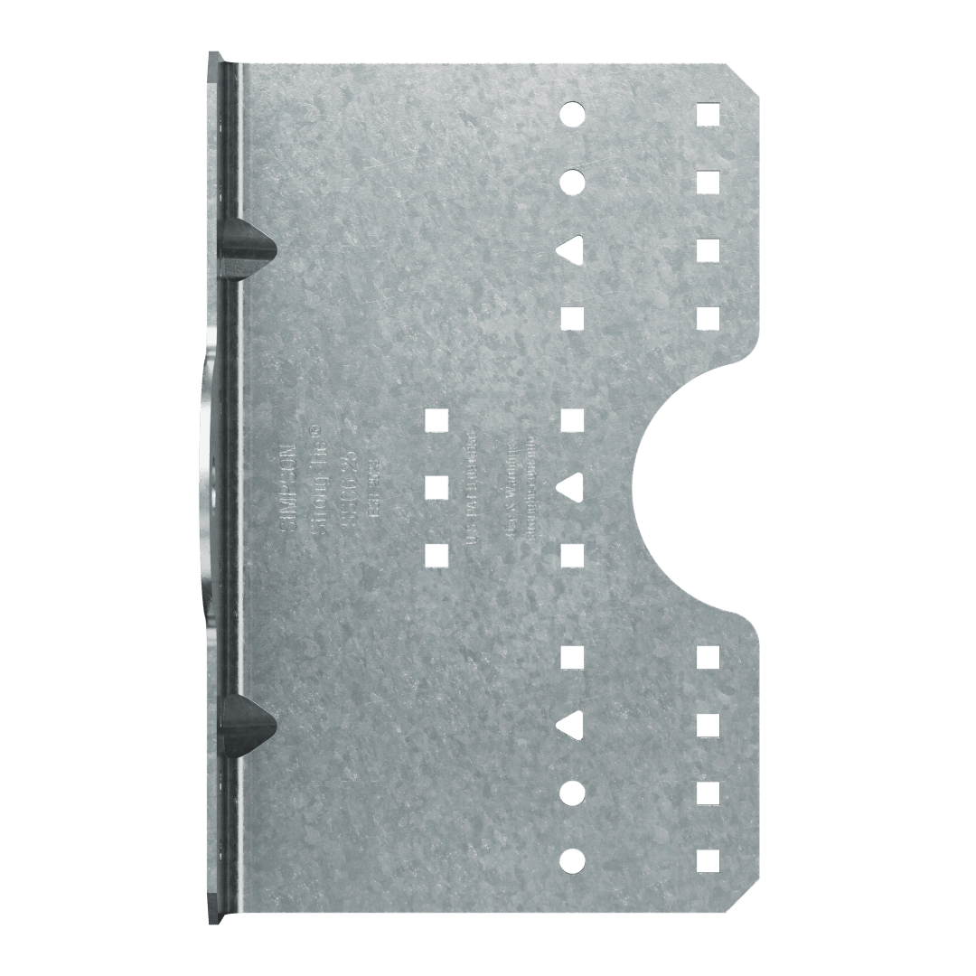 Simpson Strong-Tie SSC6.25-R30 SSC 6-1/4 in. 14-Gauge Galvanized Steel-Stud Clip (30-Qty) (Pack of 40)