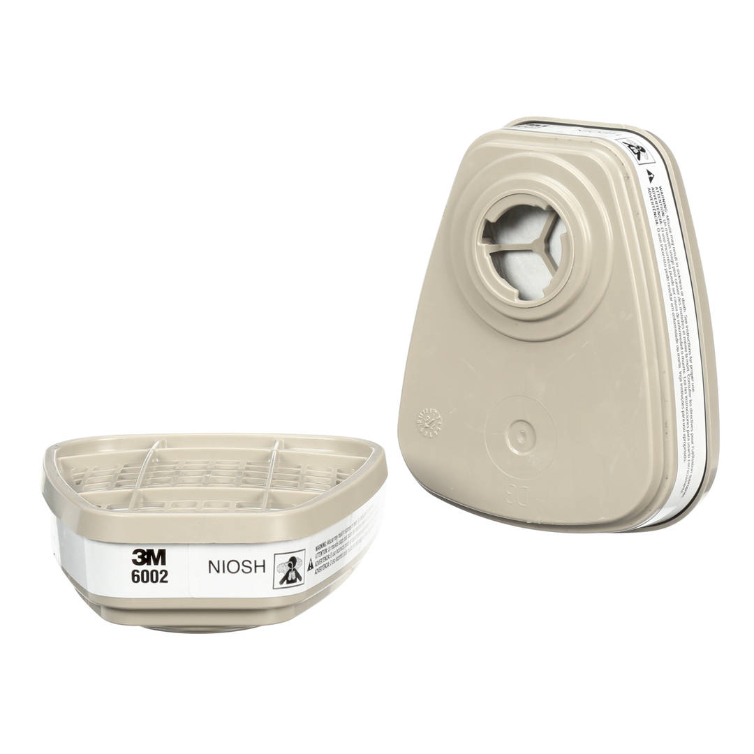 Cartucho Químico 3M™ 6002, Branco, 10 Unidades