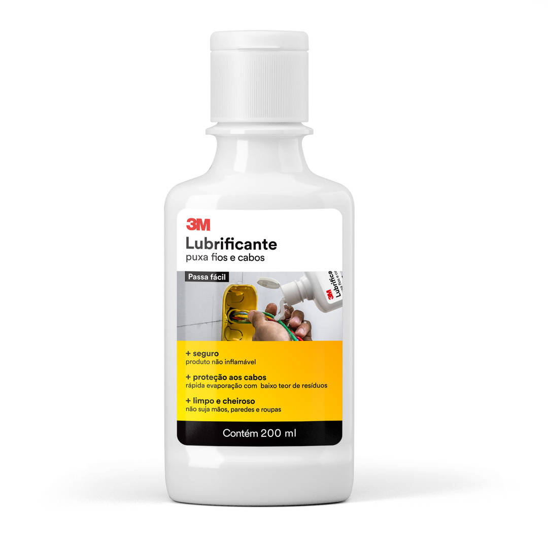 Lubrificante para Puxamento de Fios e Cabos 3M™, 200 ml