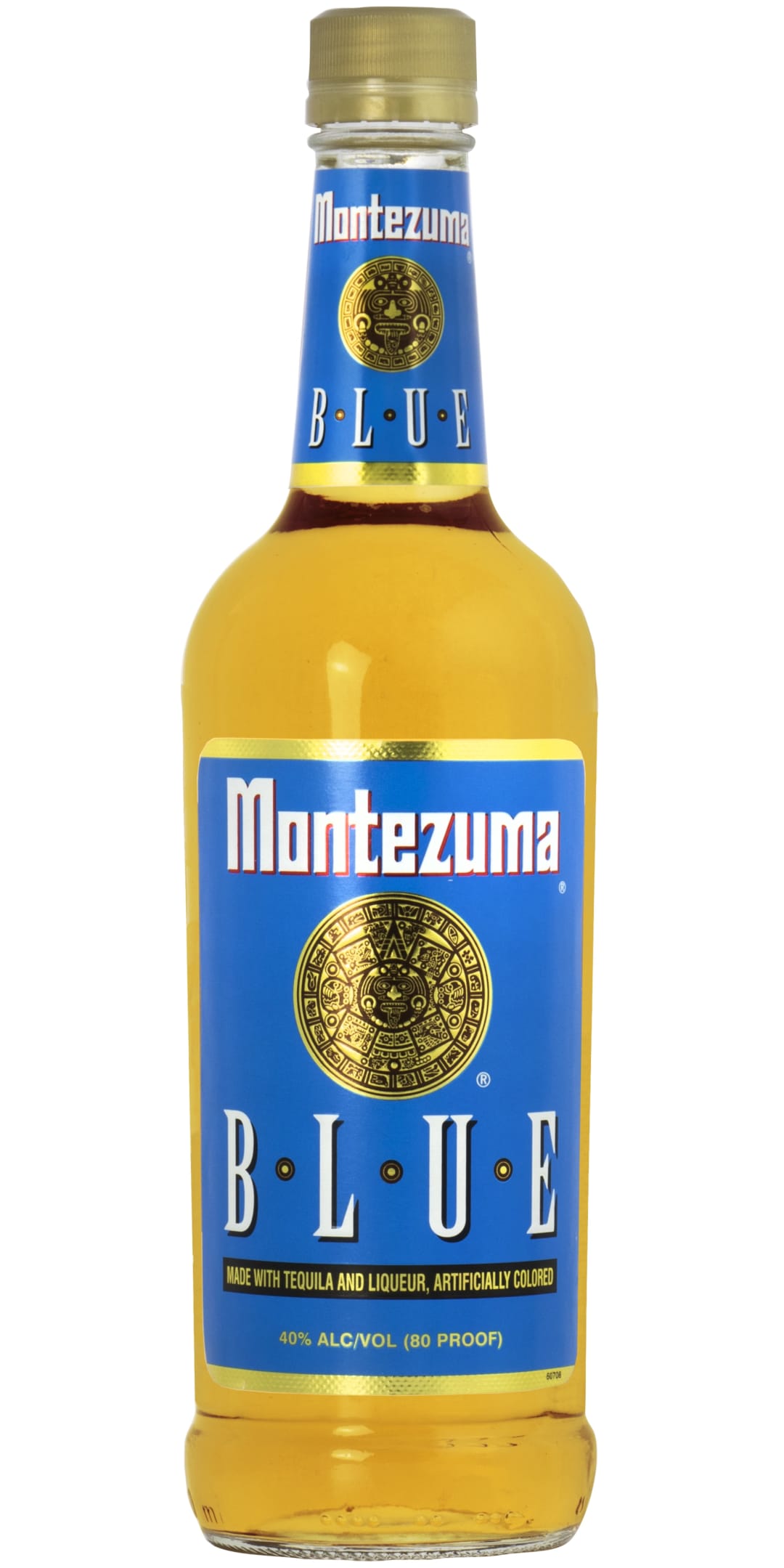 Montezuma Blue Liqueur 750ml 80 Proof
