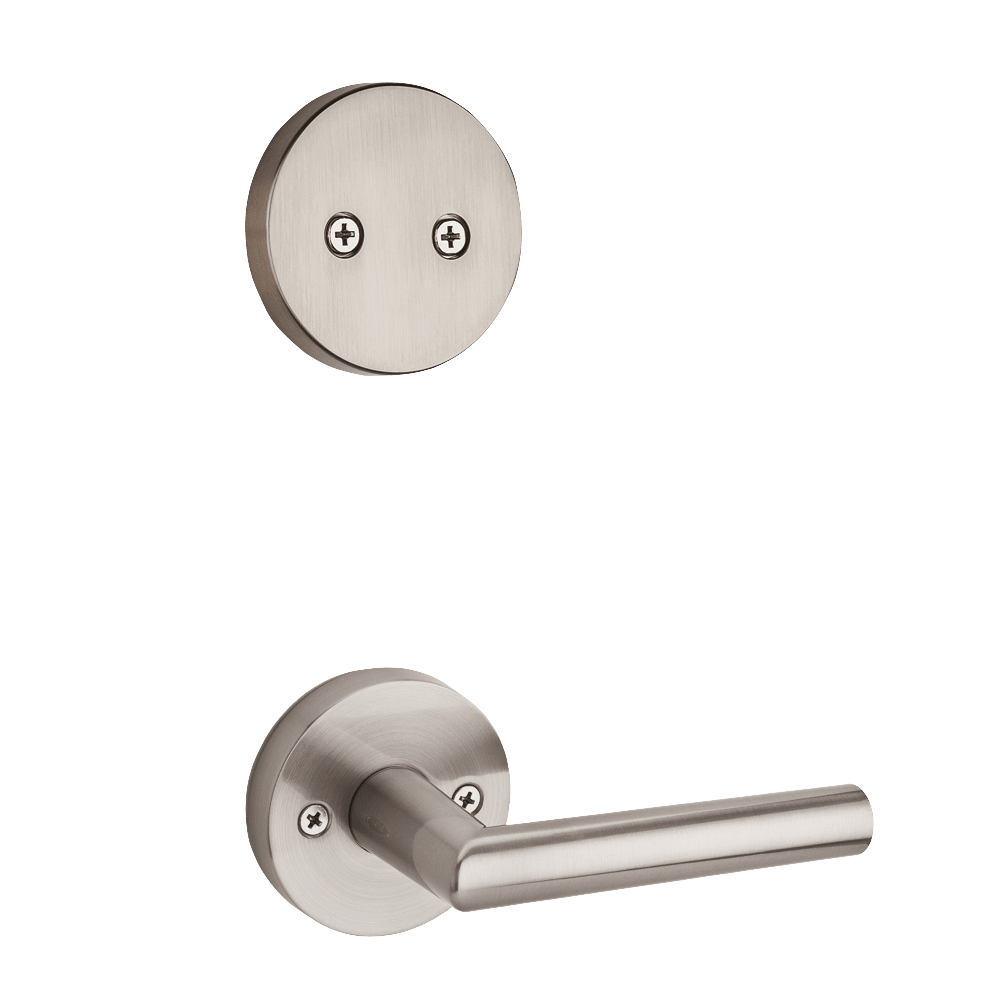 Milan Interior Pack with Interior Lever in Satin Nickel