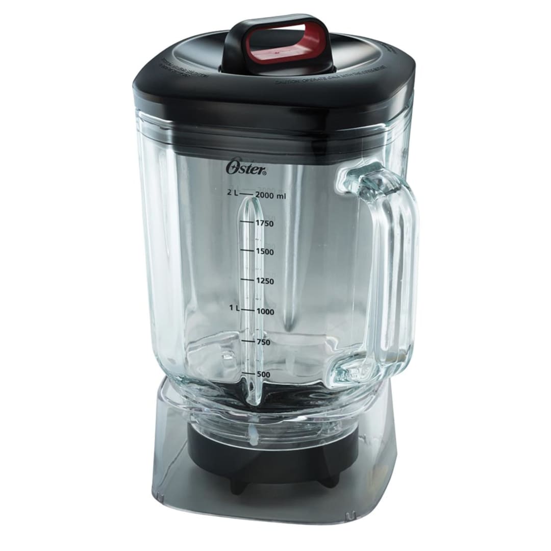 Vaso de Vidrio Boroclass® de 2 litros con tapa y sobretapa