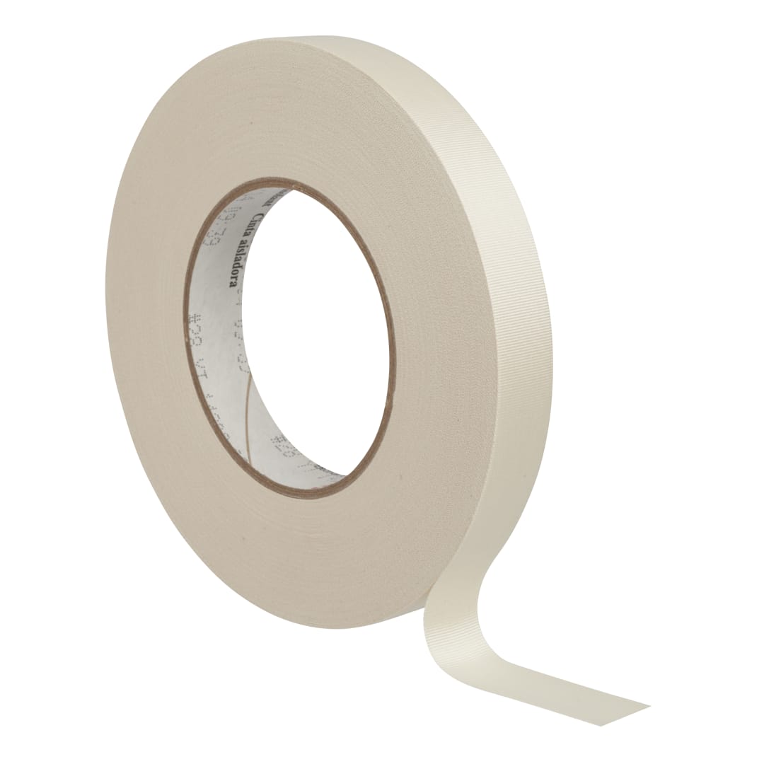 3M™ Asetat Kumaş Elektrik Bandı 28, Beyaz, 610 mm x 66 m (24 in X 72 yd)
