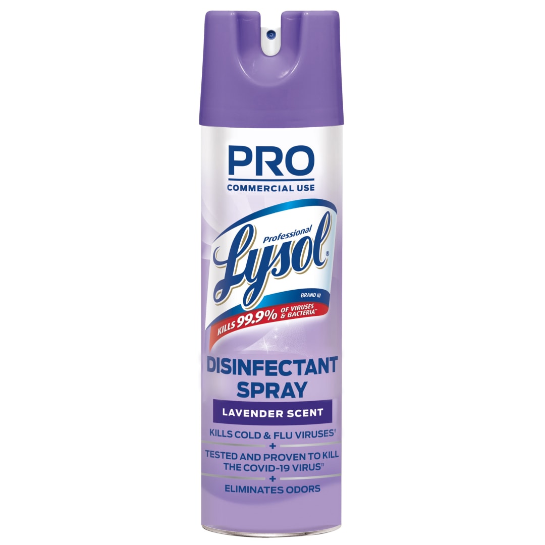 Professional LYSOL® Brand III - Disinfectant Spray - Lavender 12/19 oz.