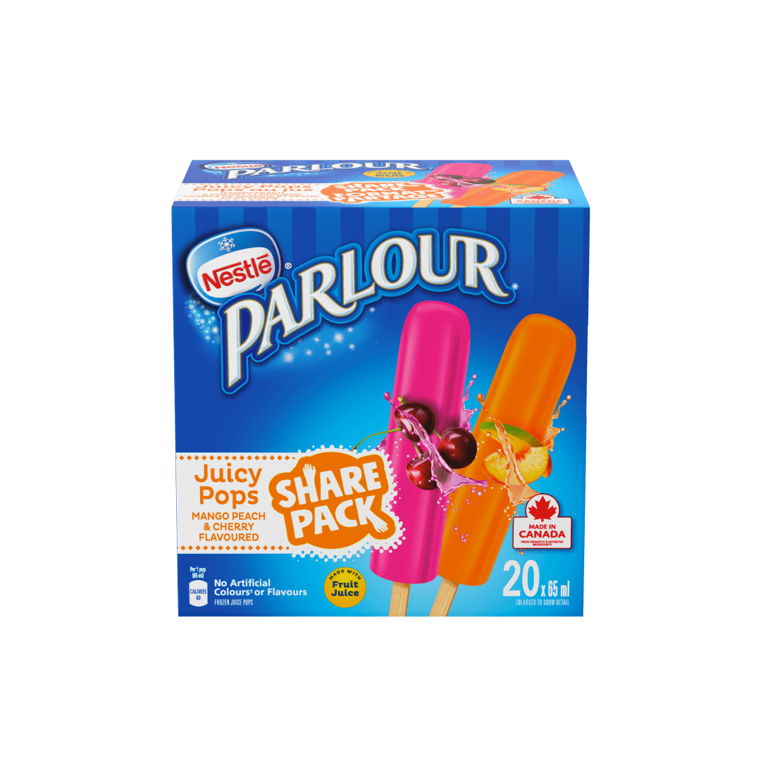 PARLOUR Juicy Pops Variety 4(20x65ml) CA