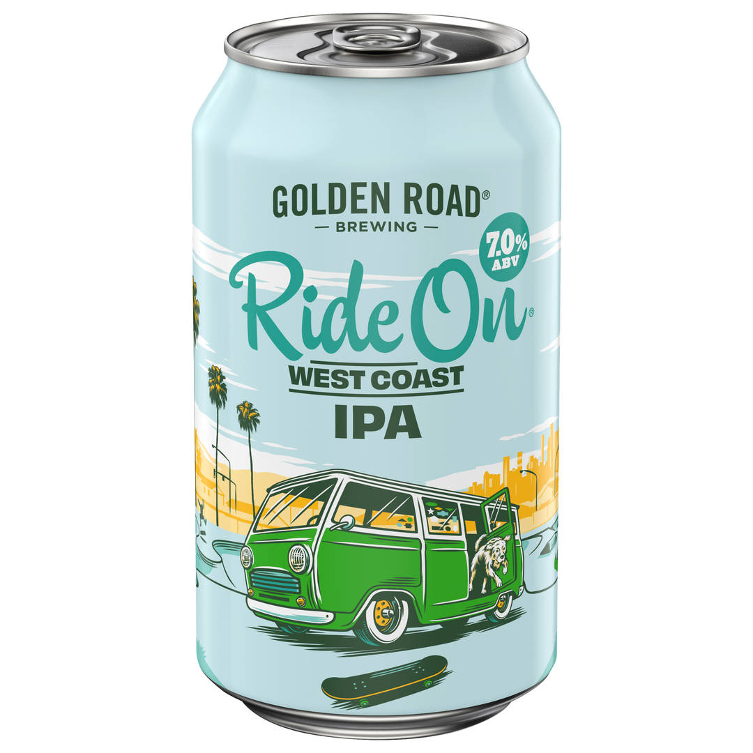 Golden Road Ride On West Coast IPA 12 oz Single CAN 7ABV - Basecoat - Standard Gloss - Craft Direct