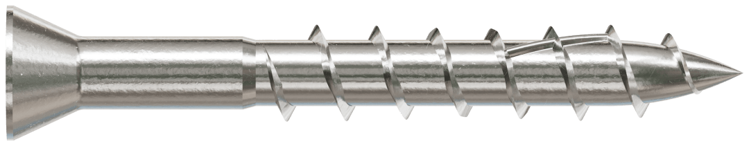 Simpson Strong-Tie S07125WP1 Deck-Drive™ DWP WOOD SS Screw — #7 x 1-1/4 in. T-15, Trim Head, Type 305 (1 lb.)