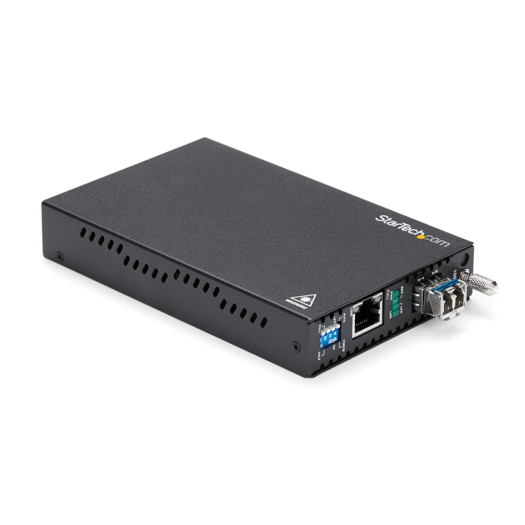 Gigabit Ethernet Copper-to-Fiber Media Converter