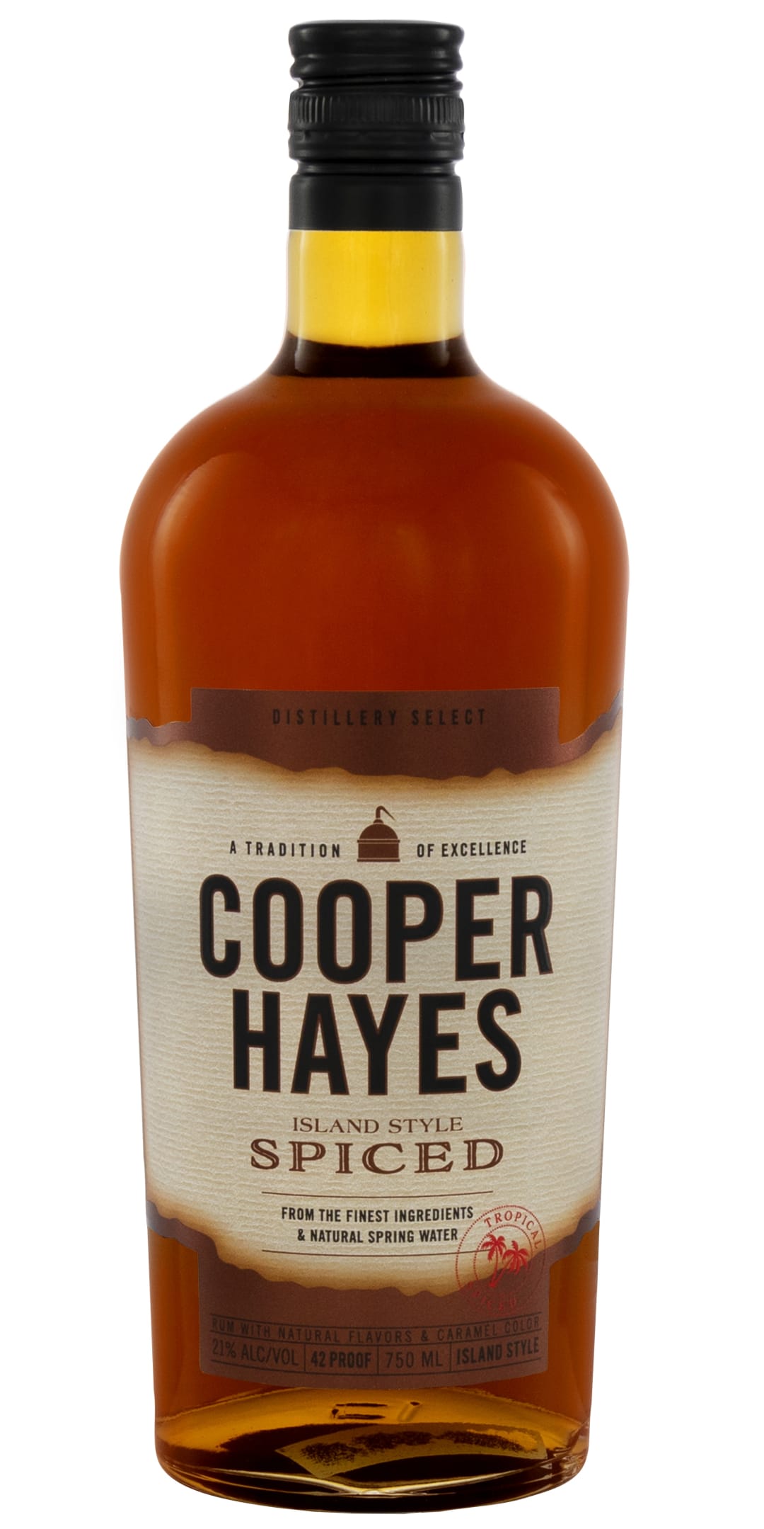 Cooper Hayes Spiced Rum, 750ml 42 Proof