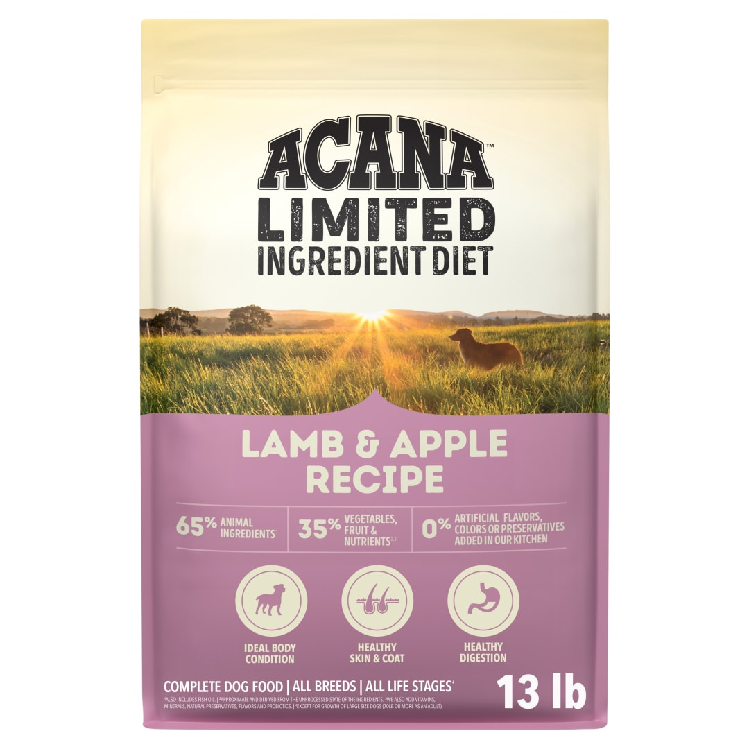 ACANA Singles Limited Ingredient Grain Free High Protein Dry Dog Food Lamb & Apple Recipe