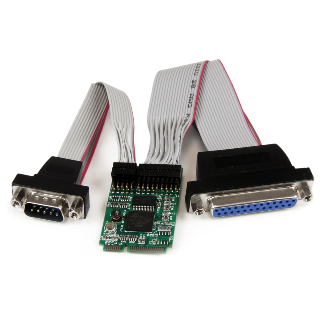 Mini PCIe Single Chip Serial Parallel Card