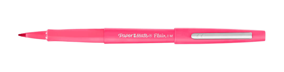 Paper Mate® Flair Felt Tip Pen, Medium Point (0.7mm), Red