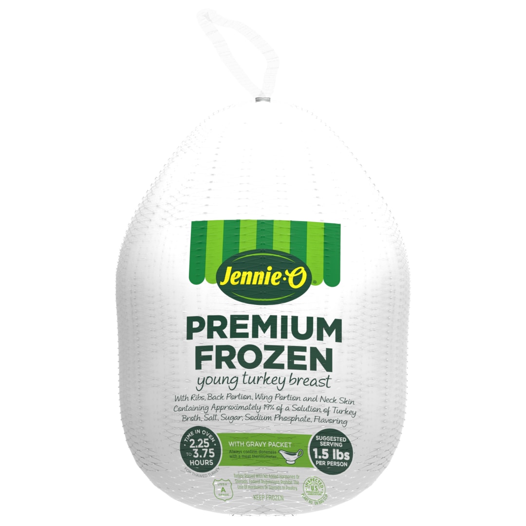 JENNIE-O Young Turkey Breast w/ Gravy Packet - 4-9 lb. - 6 pc/cs