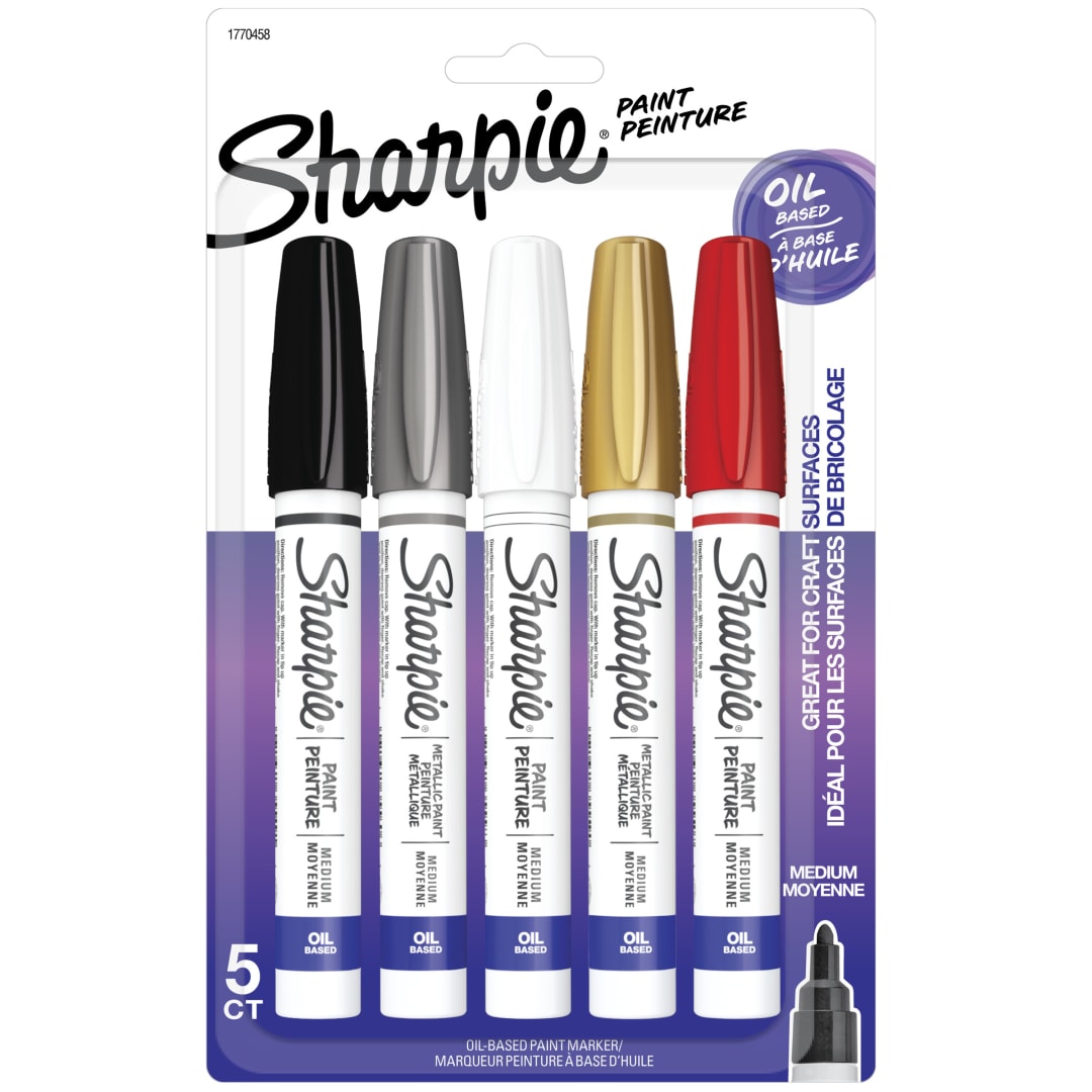 SHARPIE PAINT 5/CD ASST. BASIC MEDI