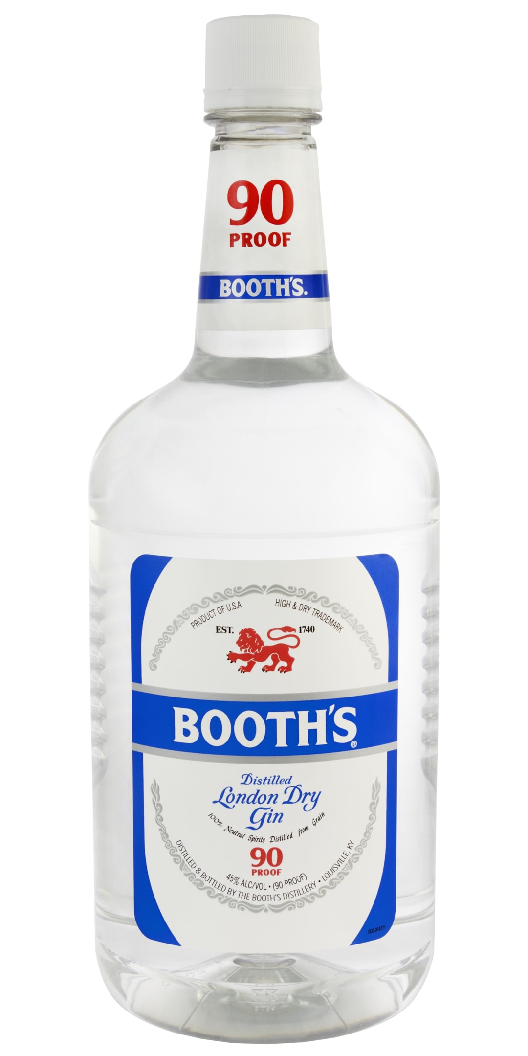 Booth's London Dry Gin 1.75l 90 Proof