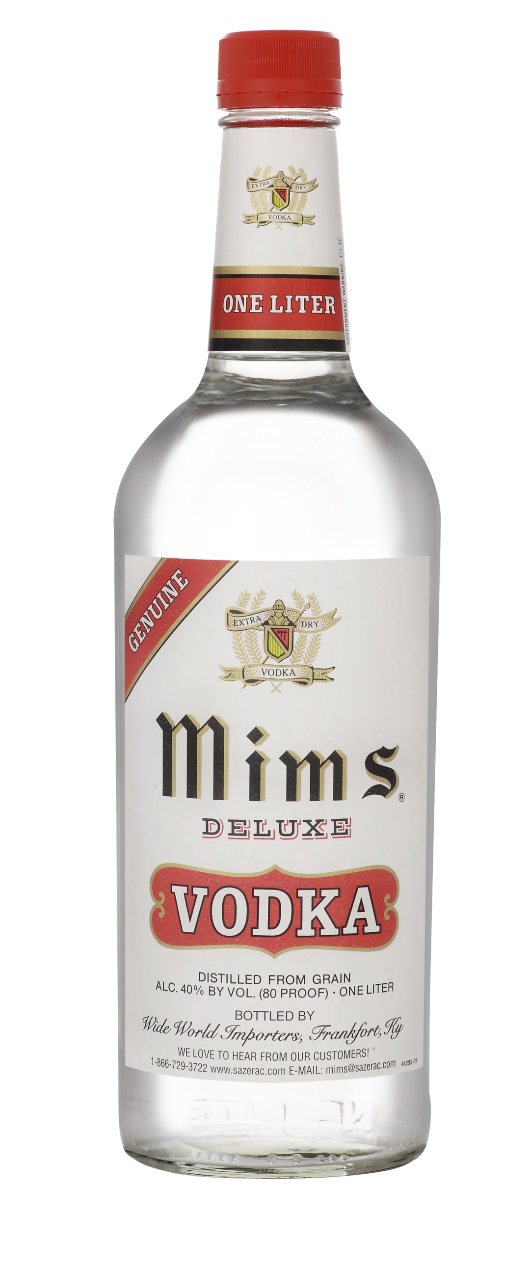 Mims Deluxe Vodka 1l 80 Proof