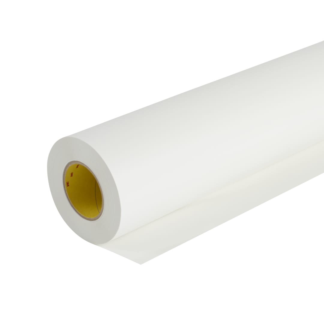 3M™ Siebdruckfähiges Vinyl-Leistungs-Etikettenmaterial 7051SA, Weiß matt, 1372 mm x 229 m