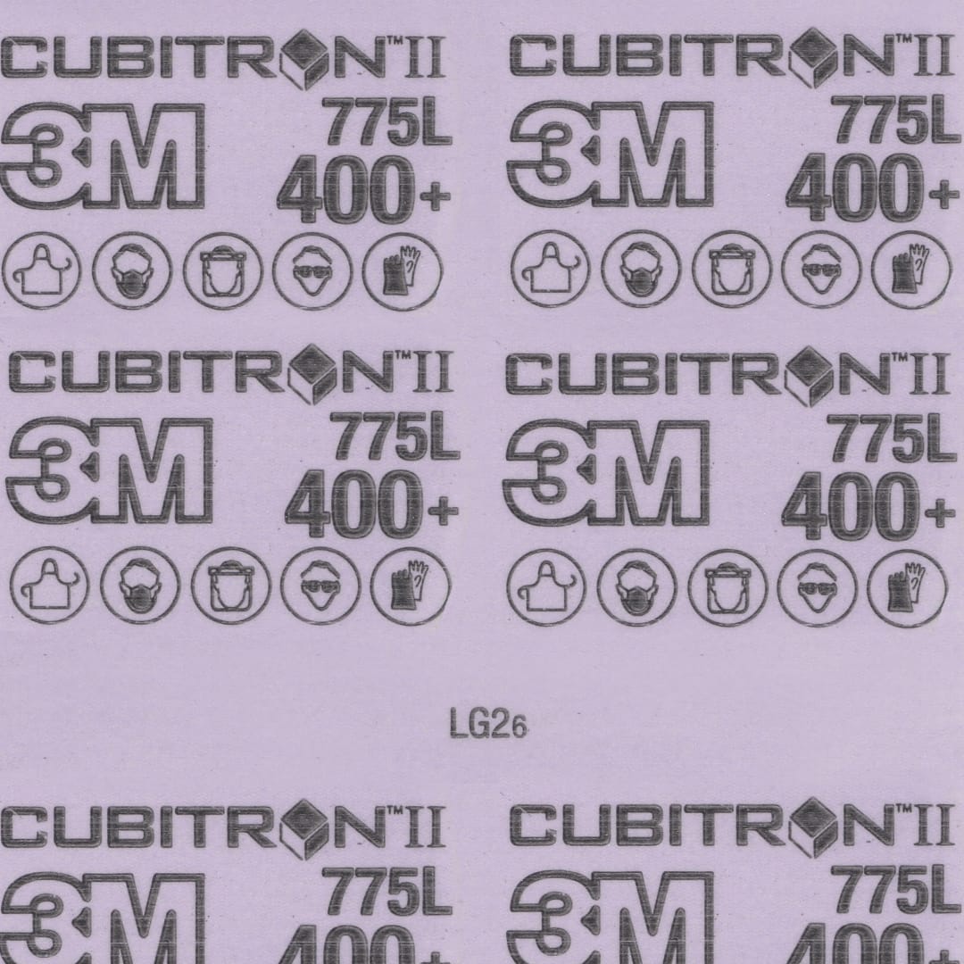 3M™ Cubitron™ Hookit™ Film Roll 775L, 400+, 997 mm x 229 mm, 1 pro Palette