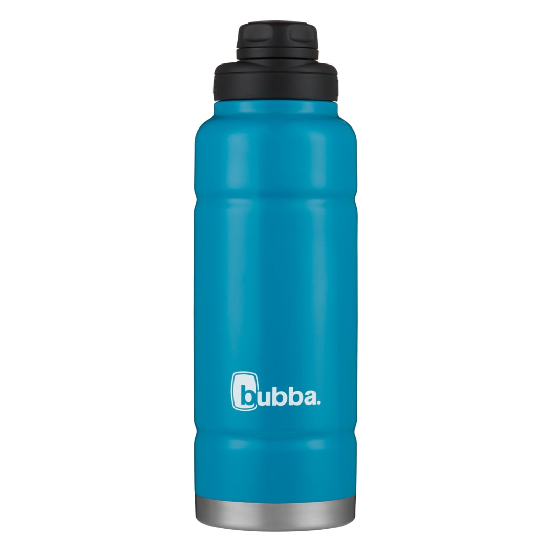 bubba® Trailblazer Vacuum-Insulated Stainless Steel Water Bottle, Rubberized Tuiti Fruity, 40 oz