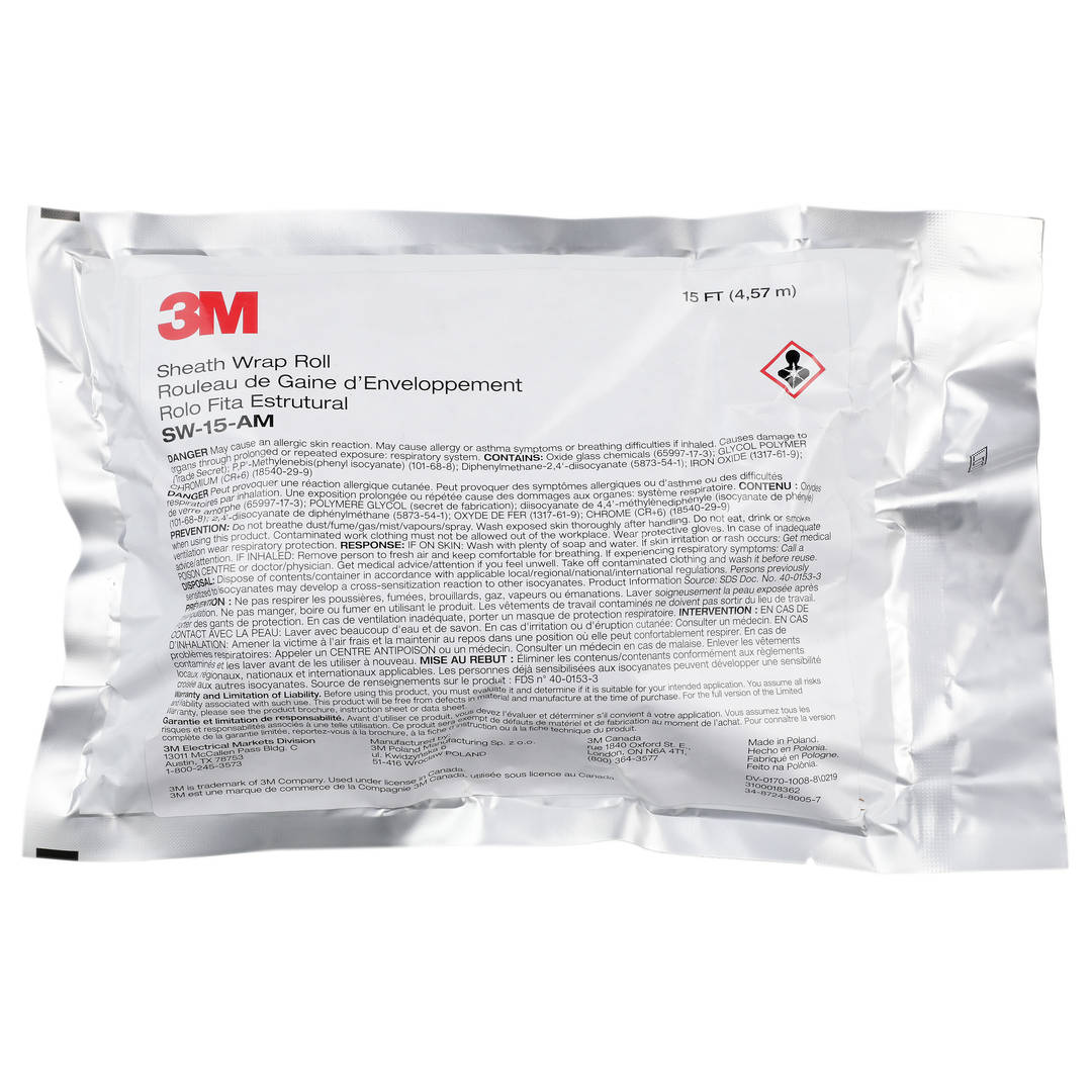 Sheath Wrap 3M™ 4560 e 4561 – Branco, 1 kit