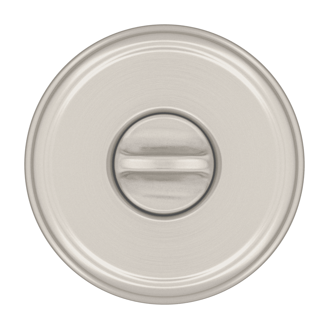 Maven Keyed Entry Knob w/ Round Rose featuring SmartKey Security™ in Satin Nickel