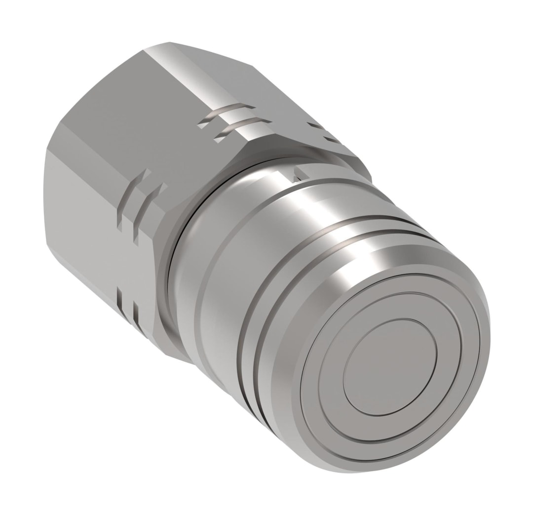 Aeroquip -6 X 3/8 FNPT Flush Face Female Coupler