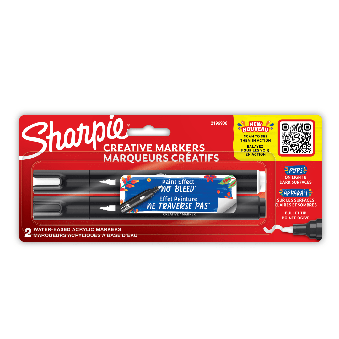 SHARPIE CREATIVE 2CT BULLET REPACK