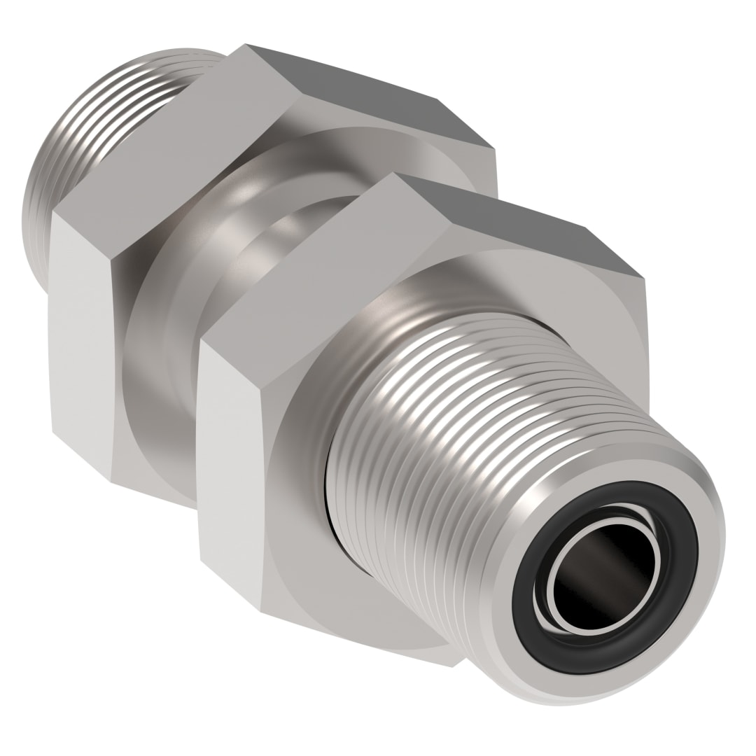 Aeroquip 3/4 MALE ORS BULKHEAD UNION