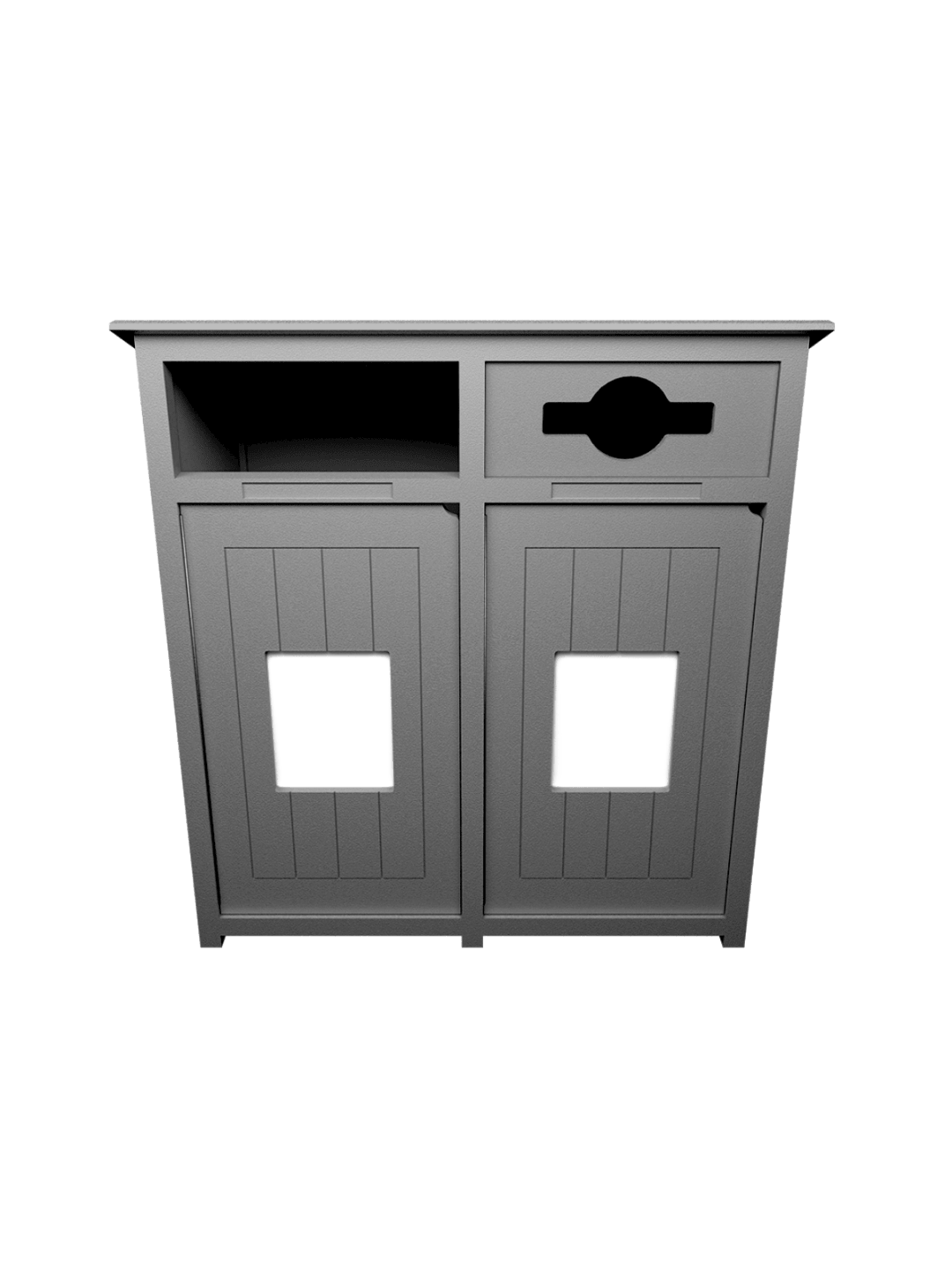 AURA - Double - Unit - Full-Mixed - Grey