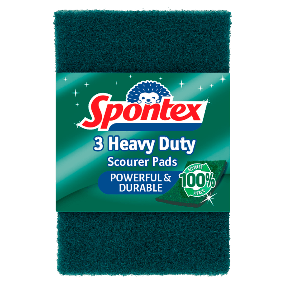Spontex 3 Heavy Duty Scourer Pads