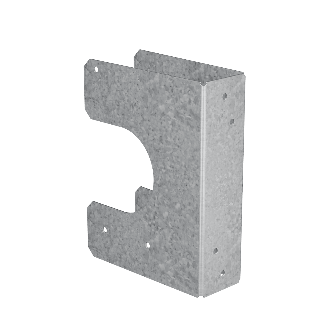 Simpson Strong-Tie SS1.5-R SS 16-Gauge Galvanized Stud Shoe for 2x Stud (Pack of 25)