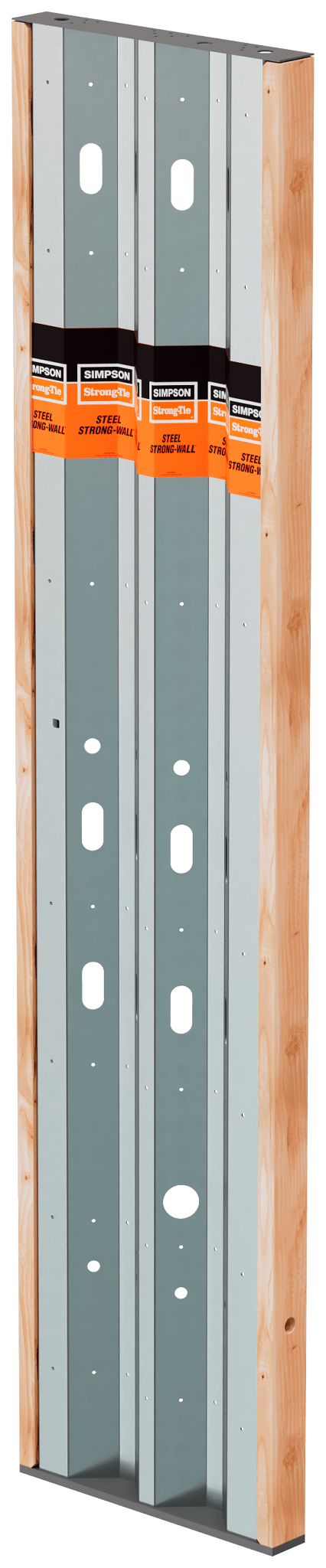 Simpson Strong-Tie SSW24X9 24 in. x Nominal 9 ft. Steel Strong-Wall® Shearwall