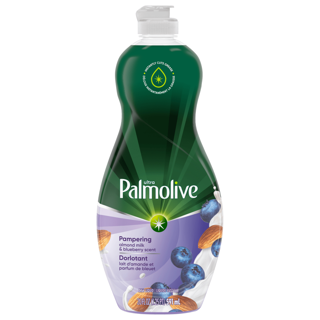 Palmolive Ultra Experientials Liquid Dish Soap, Almond Milk & Blueberry Scent - 20 Fluid Ounce