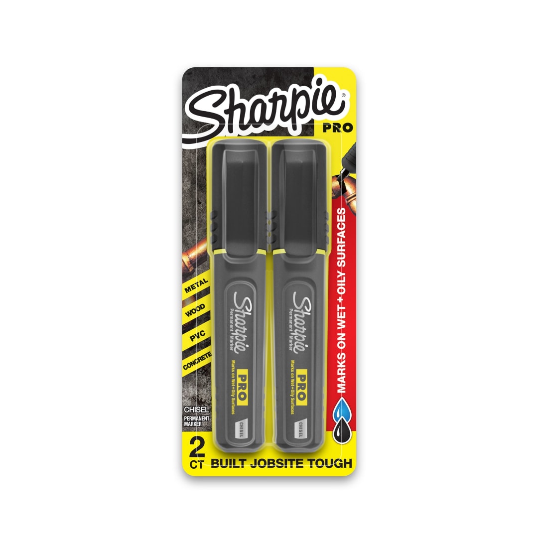 SHARPIE PRO CHISEL 2CD BLACK SRP