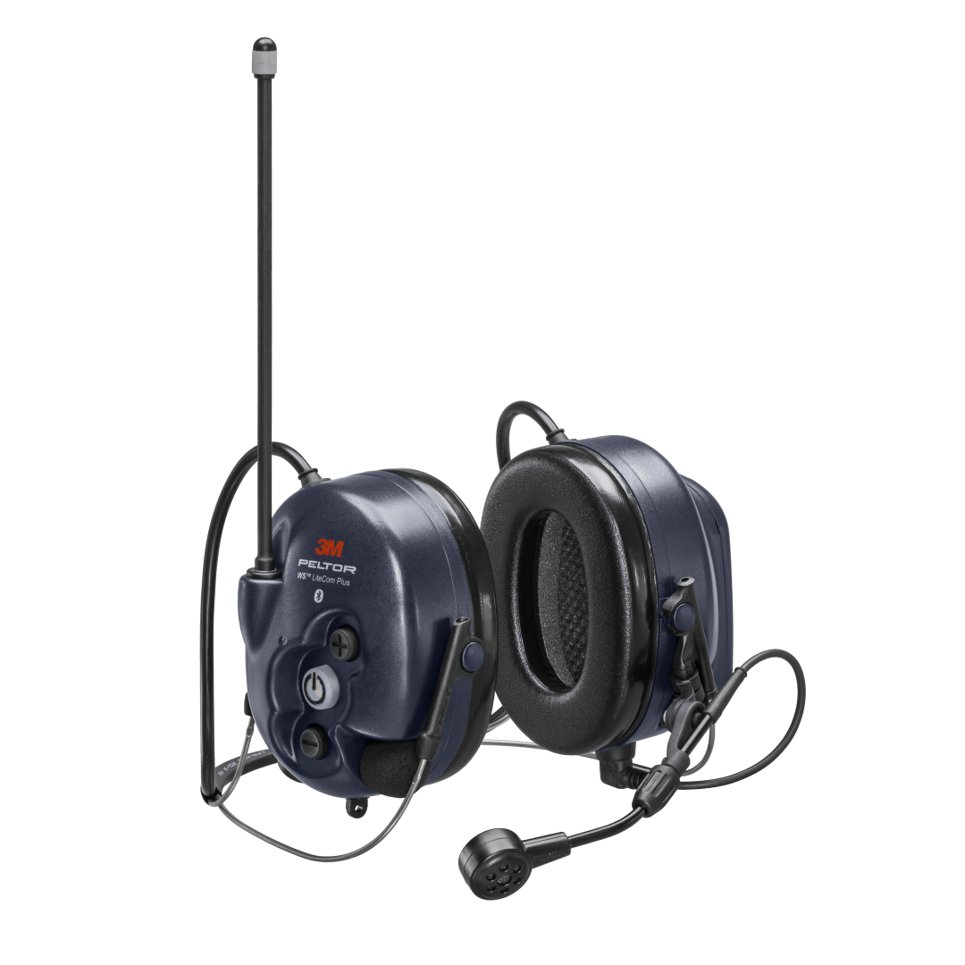 3M™ PELTOR™ WS™ LiteCom Plus Kulaklık PMR446 MHz, Analog, Ense Bantlı, MT73H7B4410WS6EU