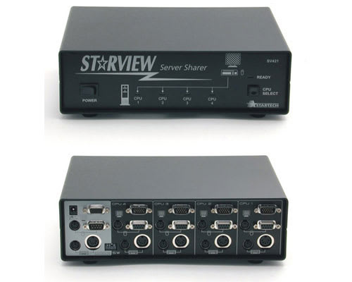 *D*** DISCONTINUED ** REPLACED BY SV421PLUS KVM SWITCH