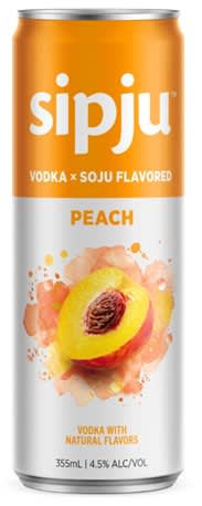 Sipju Peach Cocktail 12Fl oz 9 Proof