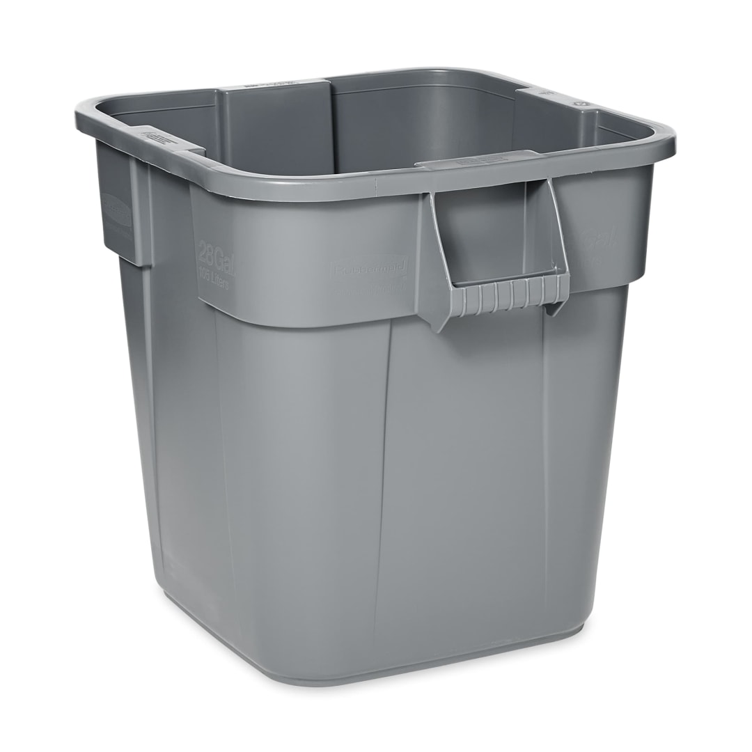 BRUTE Square Container, Gray