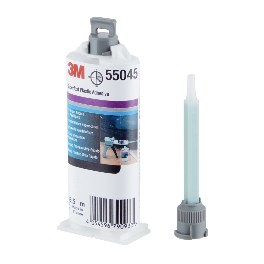 3M™ Sekundové lepidlo na opravy, číre, 48,5 ml, 55045