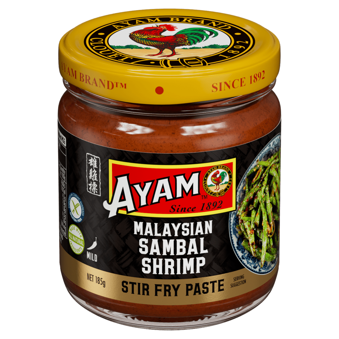 Sambal (Tumis) Shrimp Paste 6x185g