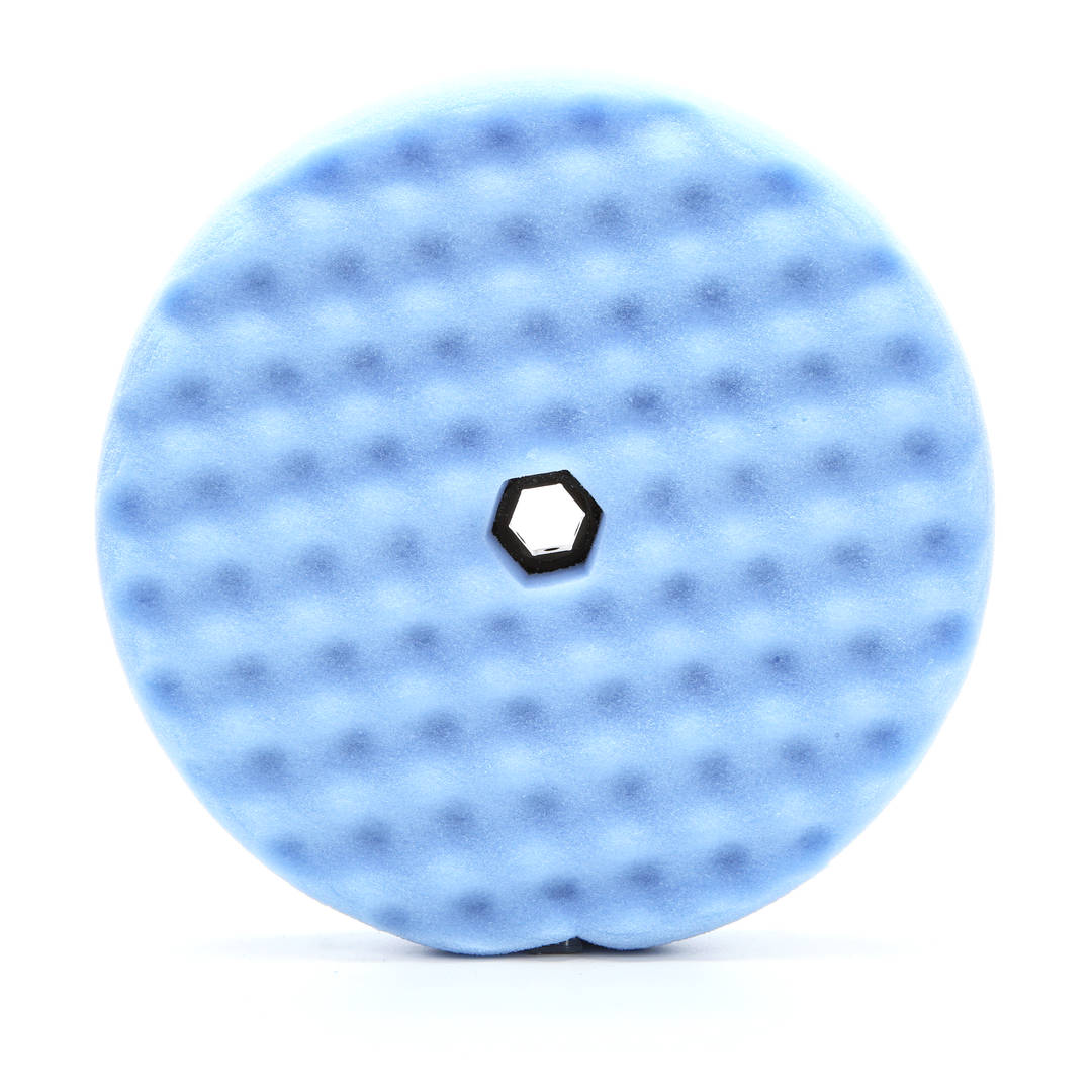 Boina de Espuma 3M™ Perfect-It™ Linha Purple, Dupla Face, Azul, 8 Polegadas