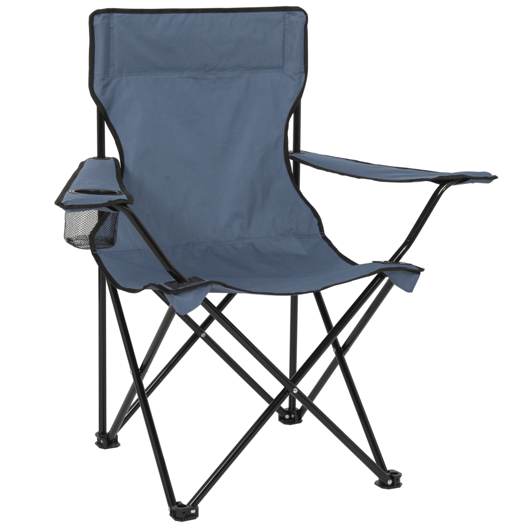 3 x 2 x 3 ft Blue Folding Quad Chair