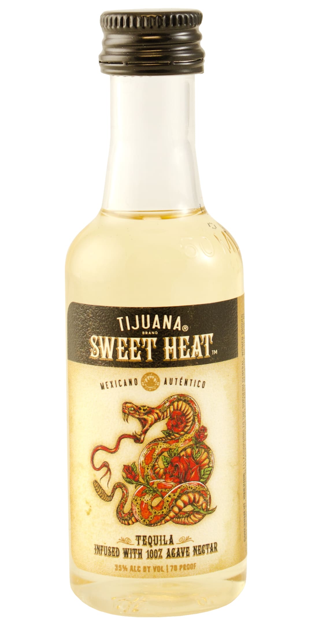Tijuana Sweet Heat Tequila 50ml 70 Proof