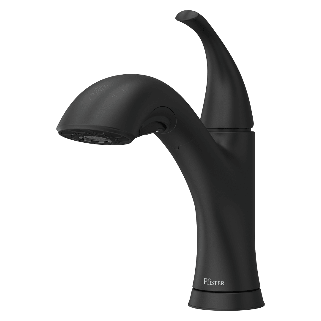 Wray 1-Handle Pull-Out Kitchen Faucet in Matte Black