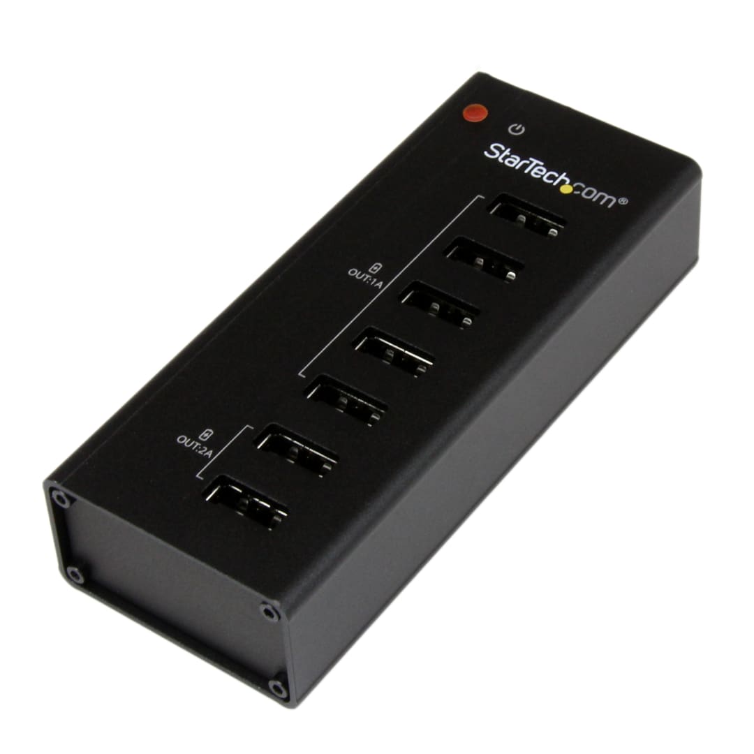 7Port USB Charge Station - USB Charging Strip