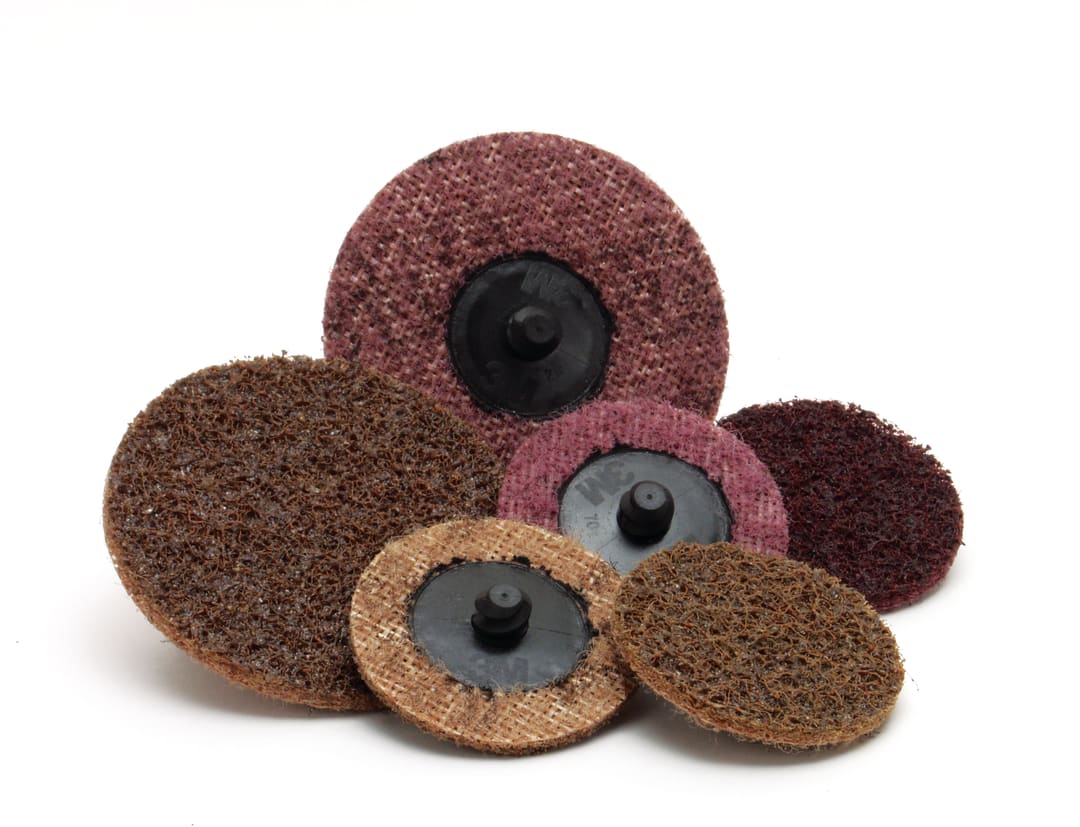 Scotch-Brite™ Roloc™ Disk na povrchovú úpravu SC-DR, hnedý, 75 mm x NH, S SFN