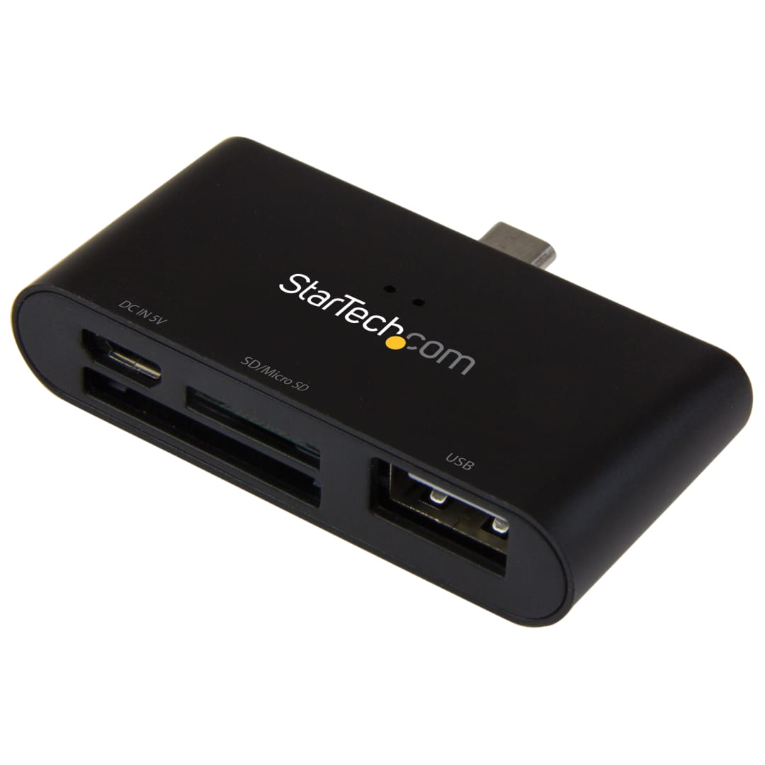 Micro USB OTG to 3 in 1 Card Reader