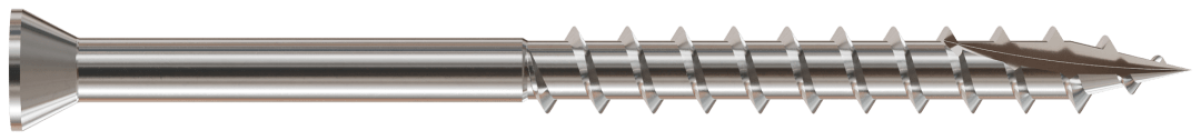 Simpson Strong-Tie S07C225PAK Trim-Head Screw, Square Drive — #7 x 2-1/4 in. #1 SQ, Type 305 (350-Qty) (Pack of 6)