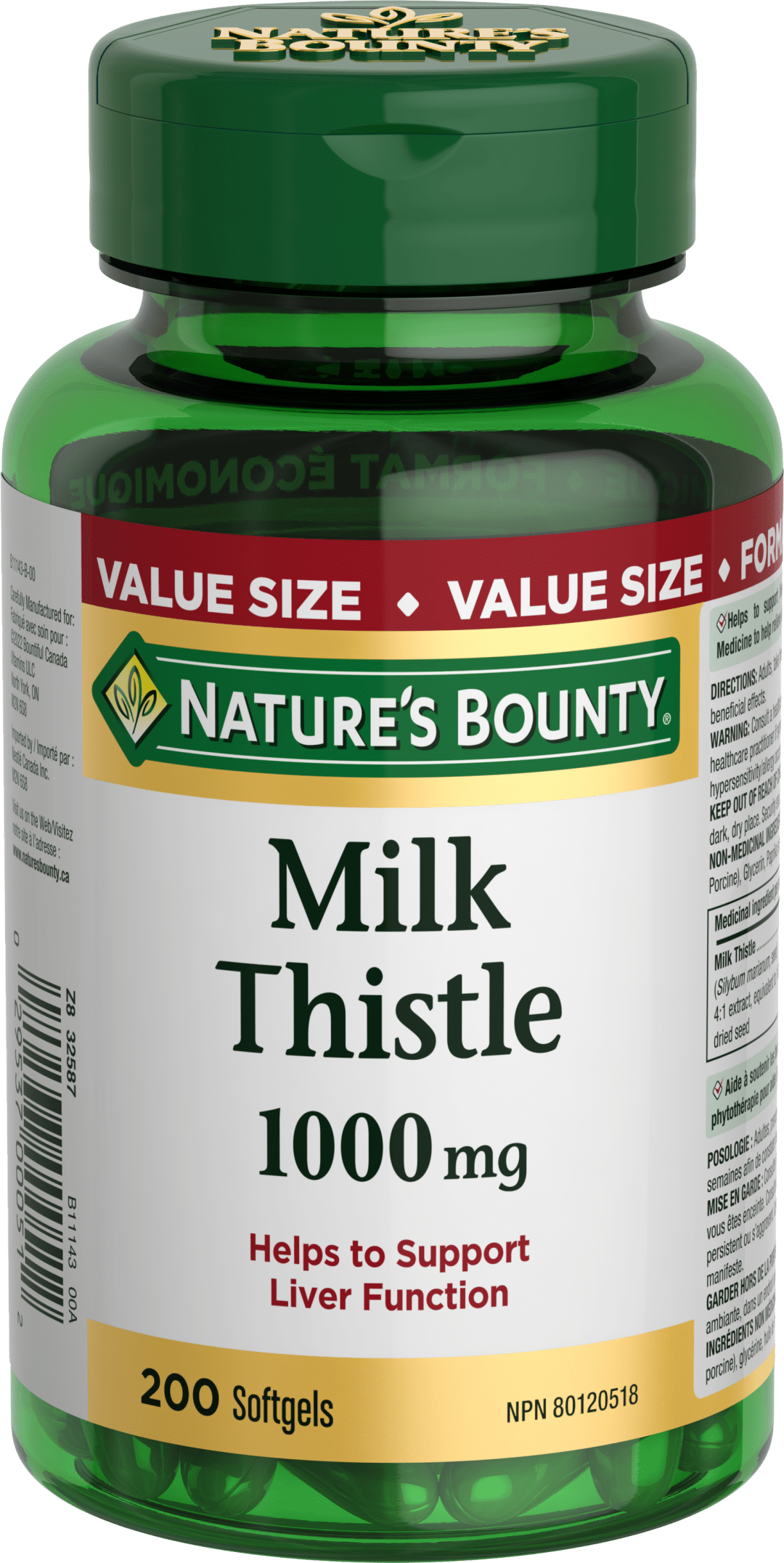 NBTY Milk Thistle 24x200 SGL CA